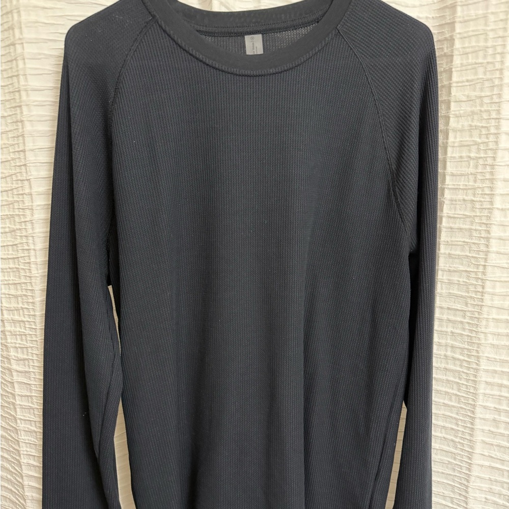 Outdoor Voices Black Long Sleeve Shirt